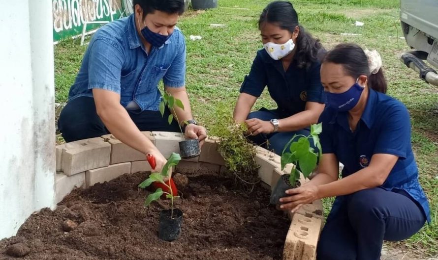 วันที่28 เม.ย. 63ผู้นำต้องทำก่อน! เกษตรเมืองนราร่วม “ปลูกพืช ปลูกผัก ปลูกรัก กับ พช.” เปิดปฏิบัติการ 90 วัน ปลูกผักสวนครัว เพื่อสร้างความมั่นคงทางอาหาร